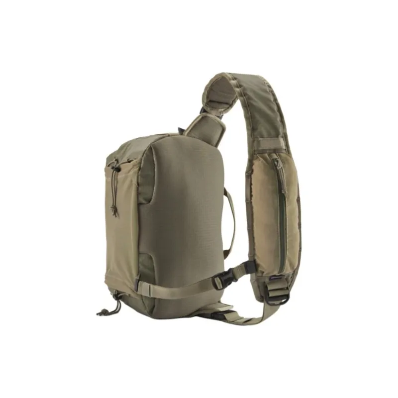 Patagonia Stealth Recycled Polyester Sling Bag Unisex Rock Green-1
