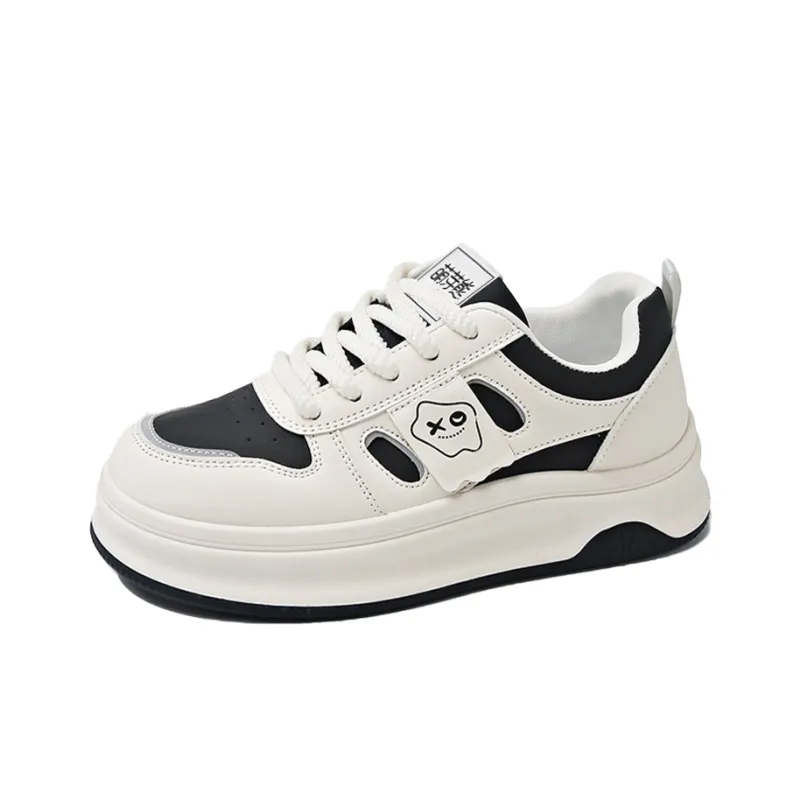 Budding Bear Anti-Slip And Wear-Resistant Lightweight Height Increasing Low-Top Skateboard Shoes Women's-14