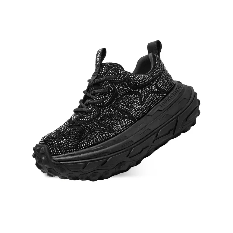 CHERYKALLY Slip-Resistant Breathable Height Increasing Coverage Low-Top Chunky Sneakers Women's-11