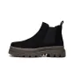 Black Fleece-Lined Insulated Shoes