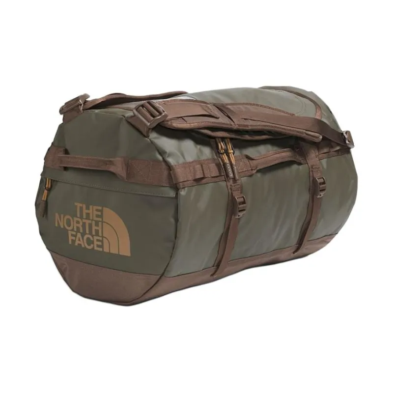 THE NORTH FACE BASE CAMP PVC Travel Bag 50L Unisex Taupe & Green-1