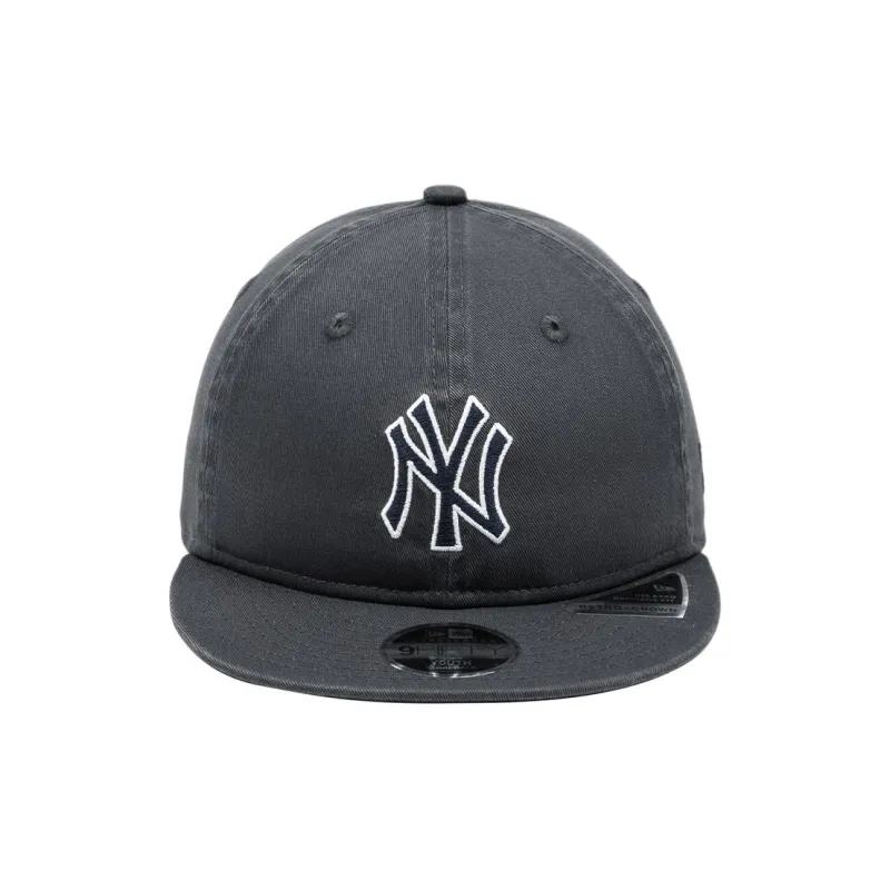 New Era 100% Cotton Baseball Caps Kids' Graphite-1