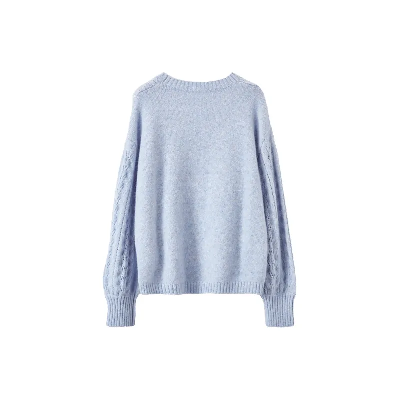 XIANGYING Knitwear Women's Blue-1