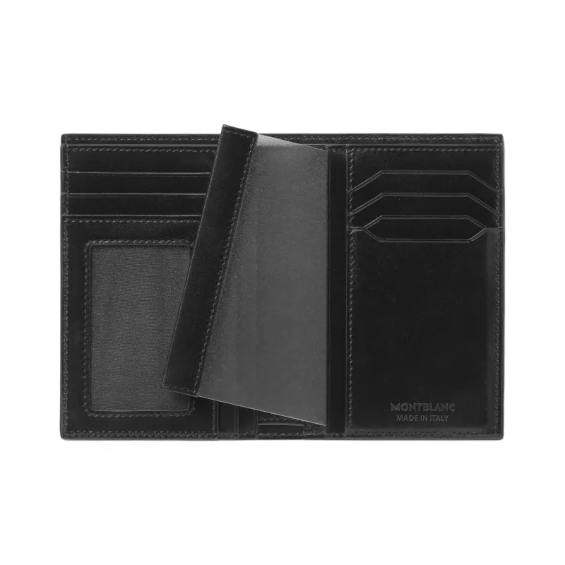 MONTBLANC Cow Leather Card Holder Men's Black-2