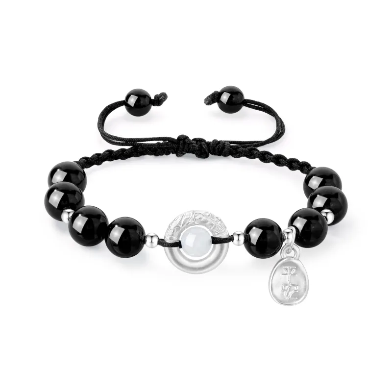 Lao Feng Xiang Agate Bracelets Unisex-6