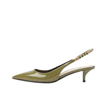GUCCI Signoria Slim Heel High Heels Women's Green
