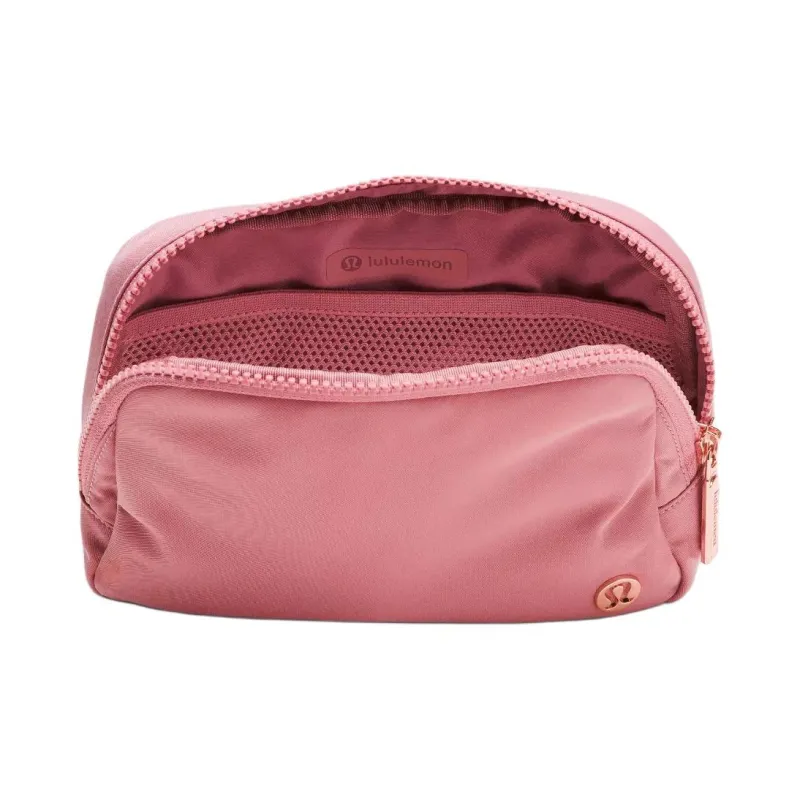 Lululemon Nylon Fanny Pack Unisex Pink-2