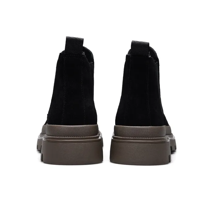 PARDASAUL Short Chelsea Boots Men's Black-9