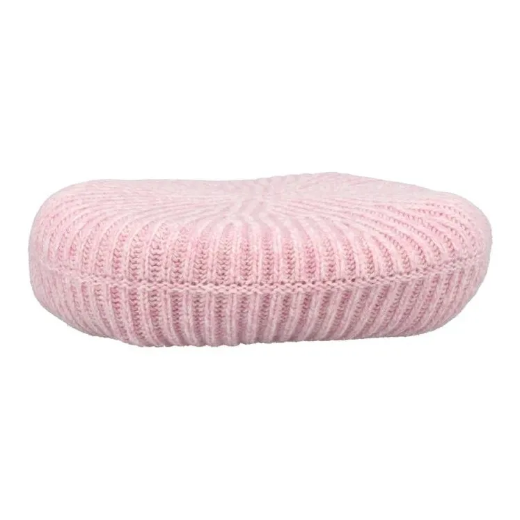 GANNI Wool Nylon Berets Women's Pink-4