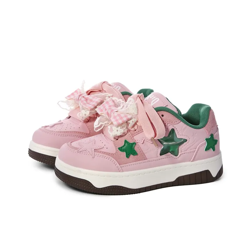 Lovely You Wear-resistant And Lightweight Low-Top Skateboard Shoes Women's-29