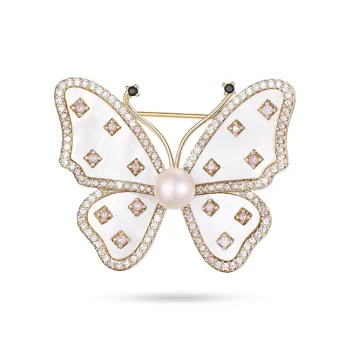 Trpopo Alloy Pin Brooch Sweater Coat Accessories Women's