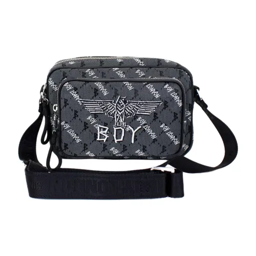 Boy London Fabric Shoulder Bag Crossbody Bag Regular Unisex Gray
