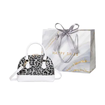 Miss Angel PU Shoulder Bag Crossbody Bag Handbag Regular Women's Black/White/Brown/Khaki