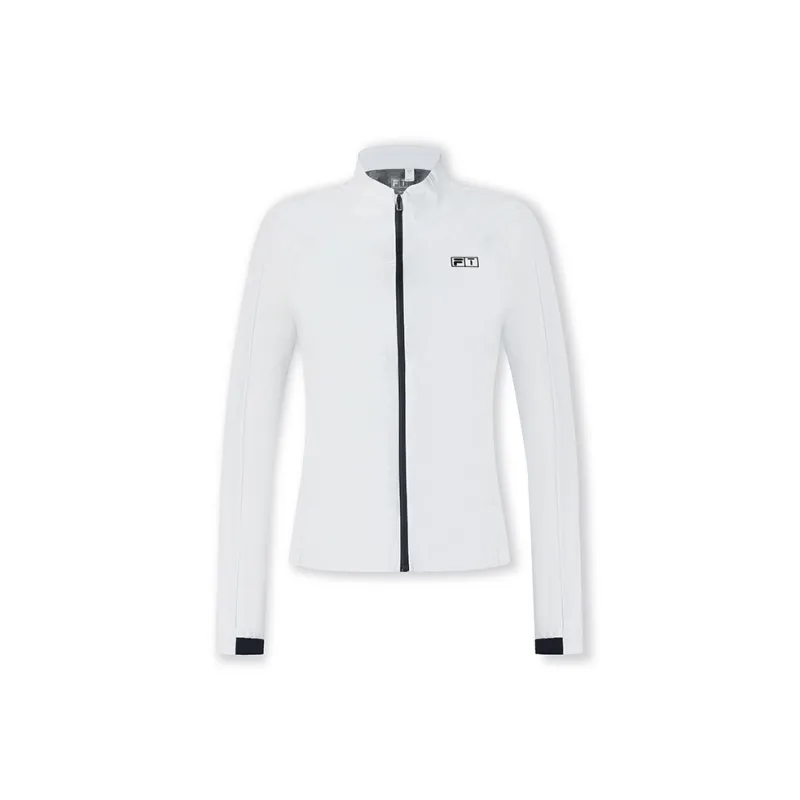 FILA Golf Series Windproof Windbreaker Jacket Women's Jade White-2