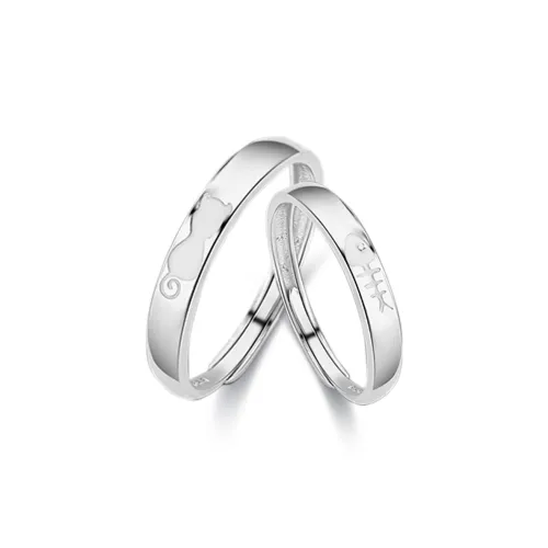 SWEET PLANET S999 Fine Silver Rings Unisex