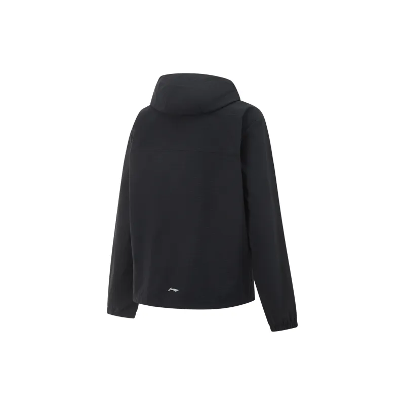 LiNing Lotus Leaf Trench Coat Women's Black-1