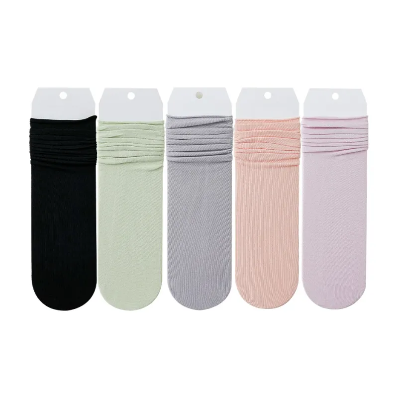 MIIOW Knee-High Socks Women's 5 Pack-20