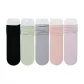 Milk Green+Moonlight Gray+Pink Purple+Orange Pink+Black (Shopping Bag Included)