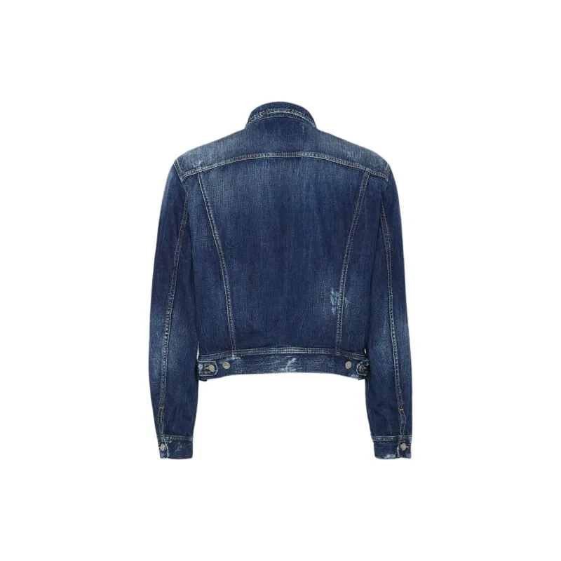 DSQUARED 2 Be Cool Be Nice Wash L.a. Jean Jacket-1