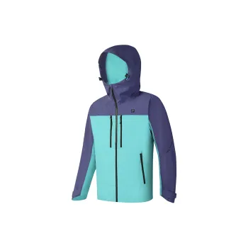 FILA Windbreaker Jacket Men's Cyan Water Blue