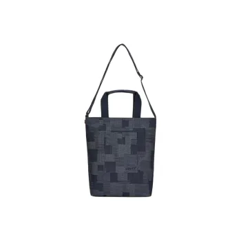 Levi's Cotton Blend Tote Bag, Shopping Bag, Shoulder Bag, Crossbody Bag, Handbag Regular Men's Dark Blue