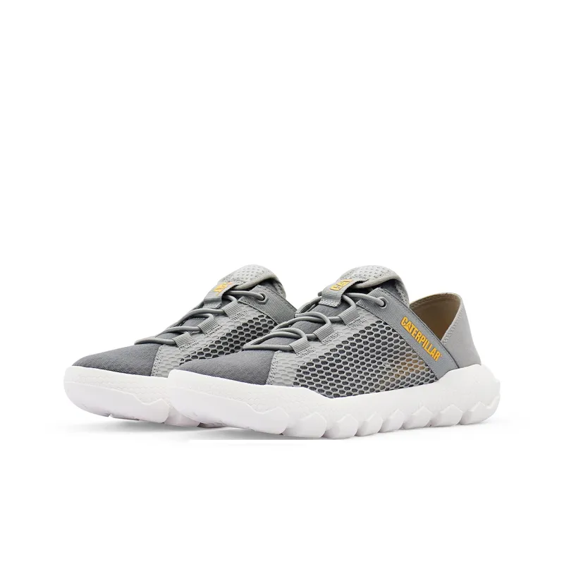 CAT Slip Resistant And Breathable Low Top Casual Shoes Men's Gray-1