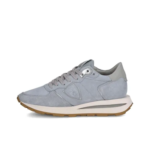 PHILIPPE MODEL Tropez Haute Low Top Casual Shoes Women's Blue