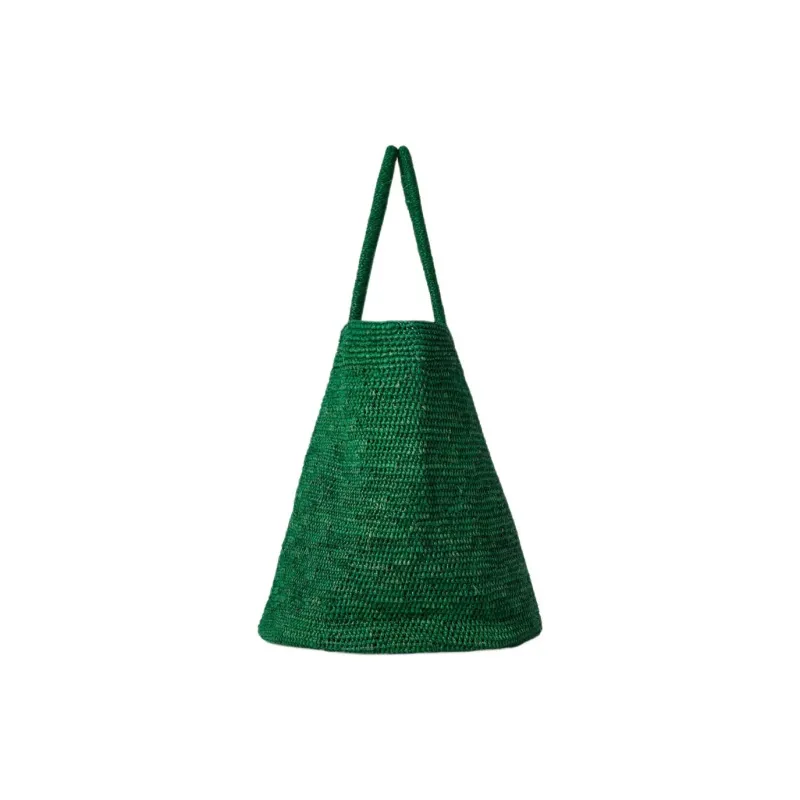THE ROW Raffia Tote Bag, Shopping Bag, Handbag Women's Green-2