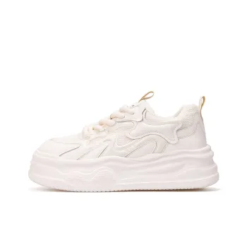 Joy&Mario Low Top Skateboard Shoes Women's White