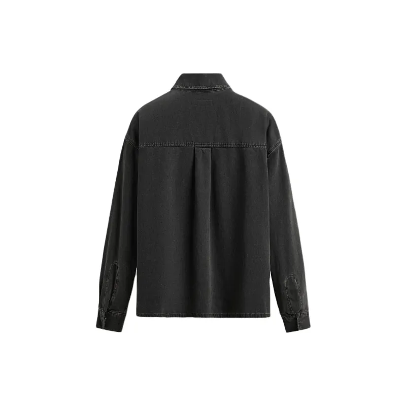 ZARA Shirts Men Black-1