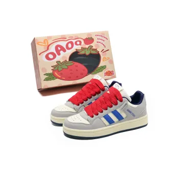 OAOQ Anti-Slip Wear-Resistant Lightweight Breathable Low-Top Skateboard Shoes Unisex Sea Salt Blue