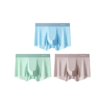 MIIOW Cooling Summer Collection Trendy Party Collection Underpants Men's 3 Pack