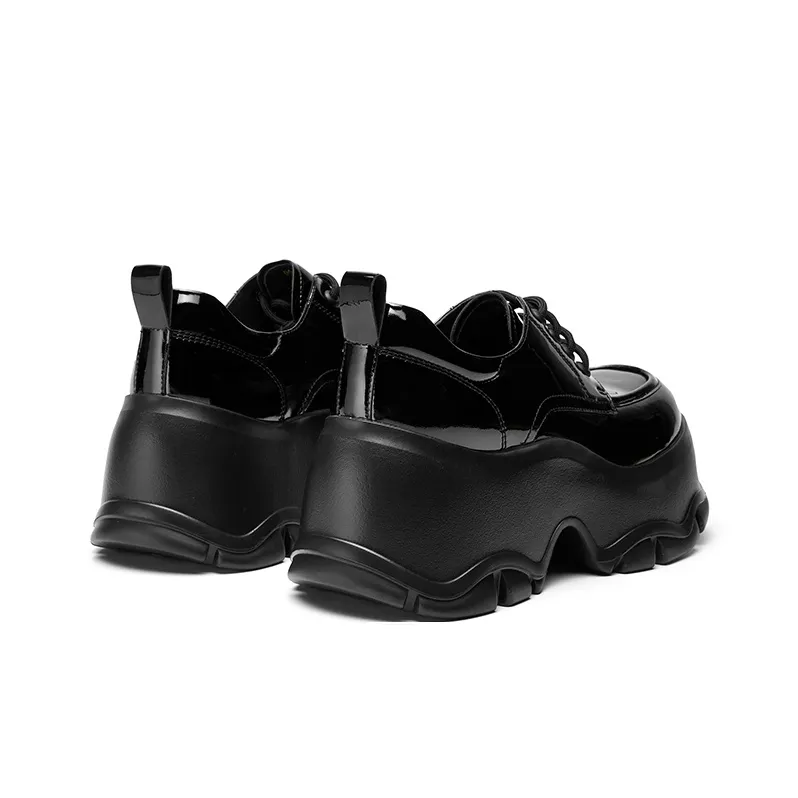 CHERYKALLY Casual Single Shoes Women's Night Crystal Black-2