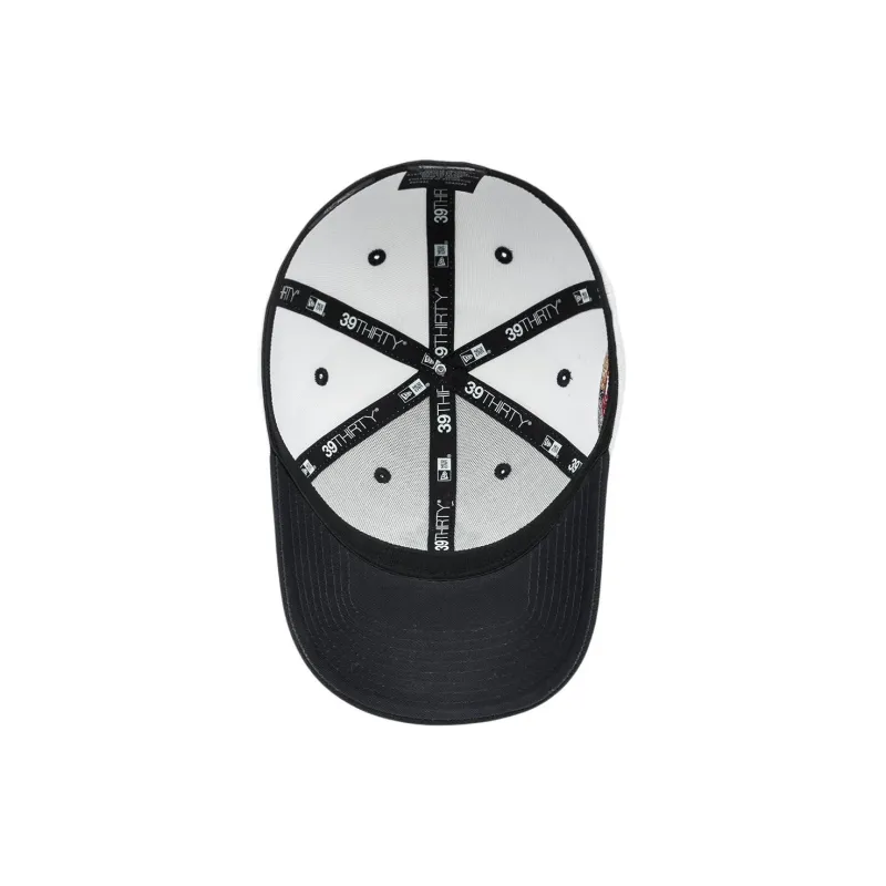 New Era Polyester Baseball Caps Unisex White-6