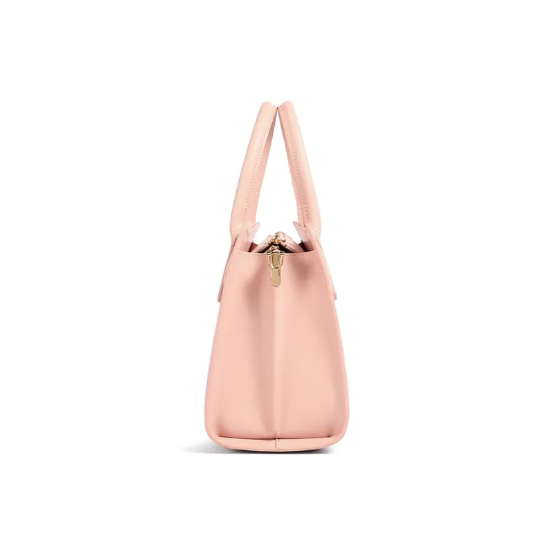 COOGI Synthetic Leather Portable One Shoulder Crossbody Kelly Bag Regular Women's Pink-3