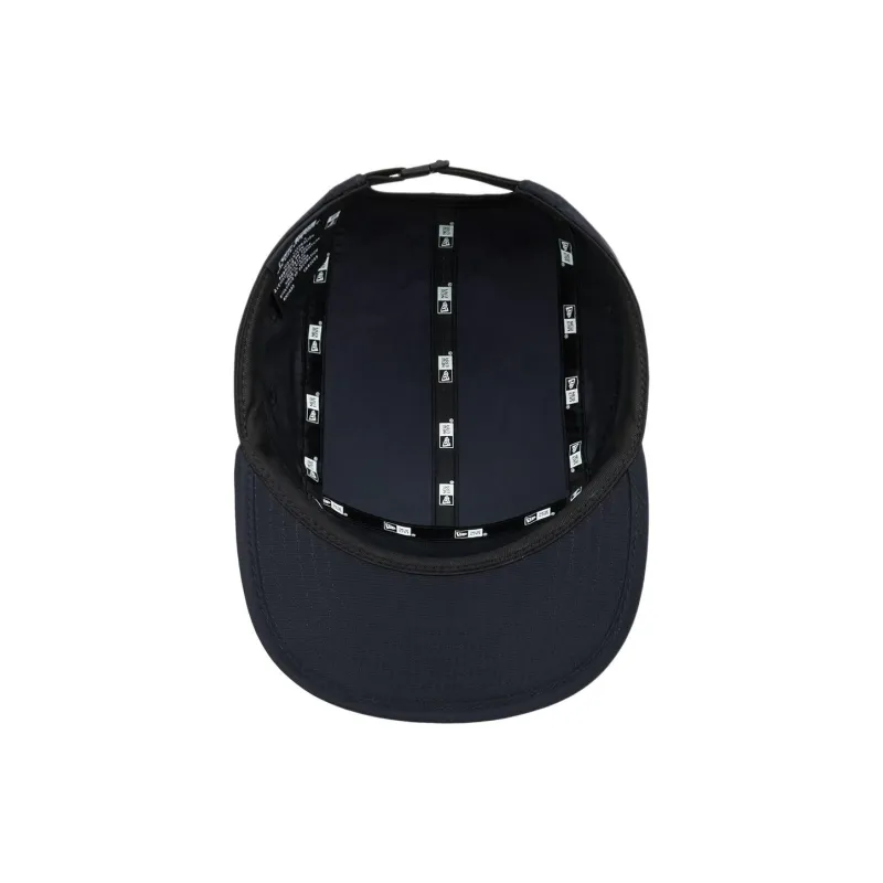New Era Metal Nylon Baseball Caps Unisex Black-5