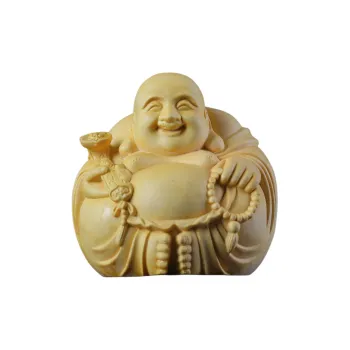 Finger Carpenter Boxwood Wooden Ornaments Unisex