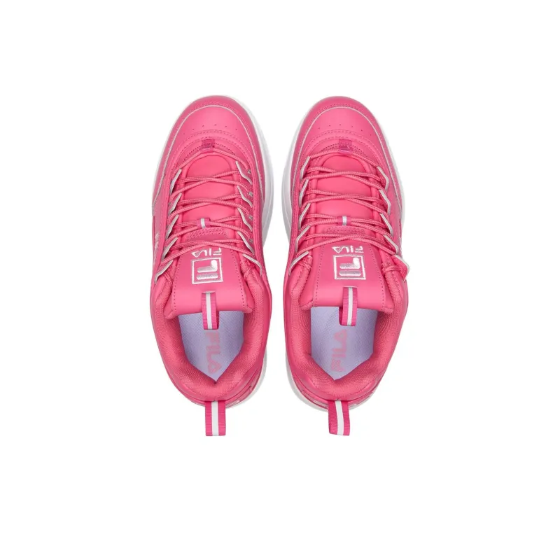 FILA Disruptor 2 Anti-Slip Wear-Resistant Low-Top Casual Shoes Women's Pink-3