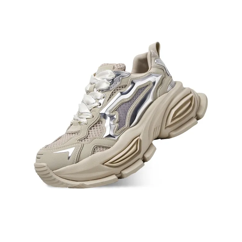 CHERYKALLY Anti-Slip And Wear-Resistant Height Increasing Low-Top Chunky Sneakers Women's-8