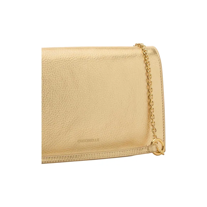 COCCINELLE Dandy Foldover Top Shoulder Bag-3
