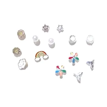 MIDNIGHT MOMENT Alloy Stud Earrings Women's