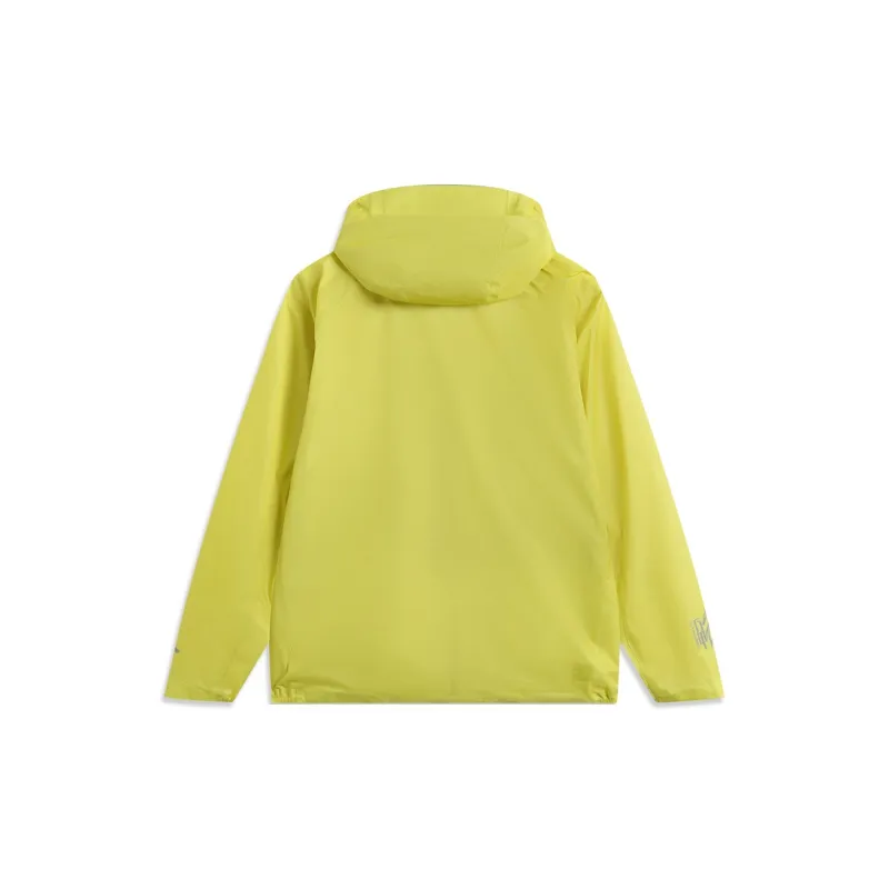 LINING CF Tracing Wulong Armor Collection Windbreaker Jackets Unisex Green Beans Yellow-1