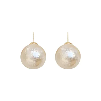 Zoo Jewel Cotton Beads Stud Earrings Women's
