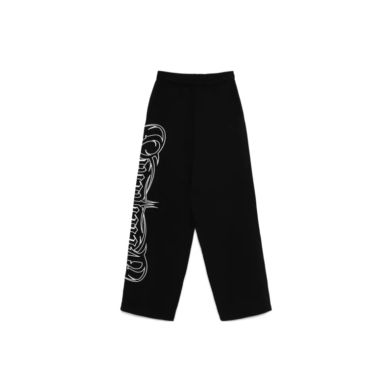 Vetements Logo embroidered Trousers-0