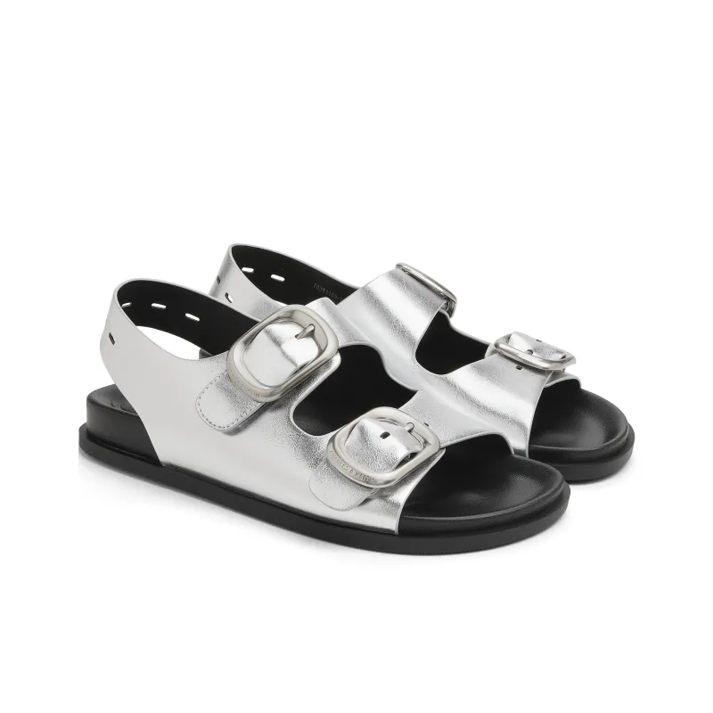 CHARLES&KEITH Small Ck One Strap Sandals 1.5cm Women's-1