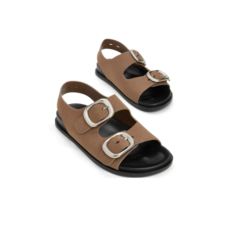 CHARLES&KEITH Small Ck One Strap Sandals 1.5cm Women's-10