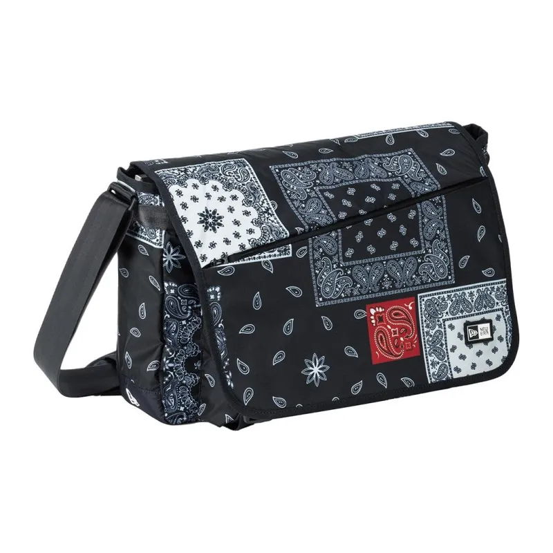 New Era Polyester Shoulder Bag Crossbody Bag Regular Unisex Black-3