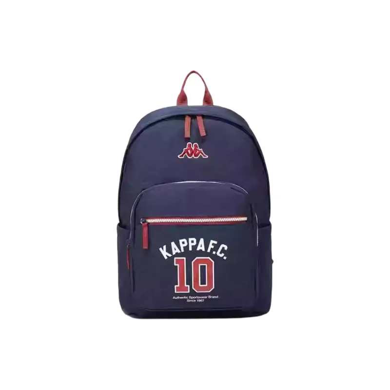 Kappa Fabric Backpack Unisex Blue-0