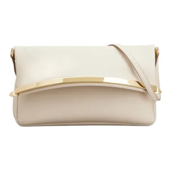 TOD'S Cow Leather Shoulder Bag Regular Women's White