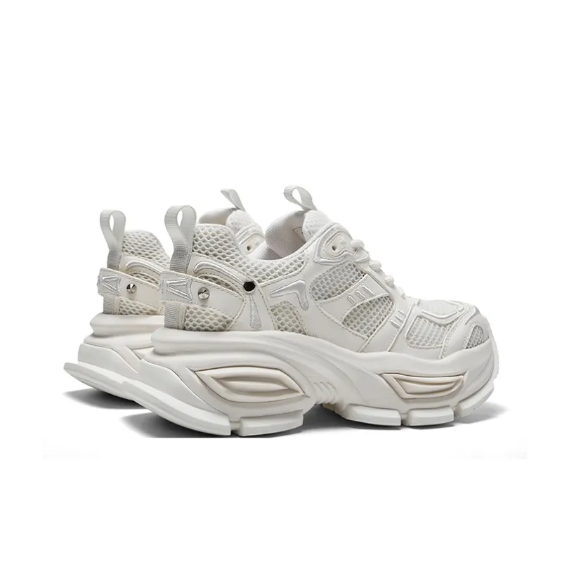 CHERYKALLY Anti-Slip Wear-Resistant Breathable Height Increasing Low-Top Chunky Sneakers Women's-14